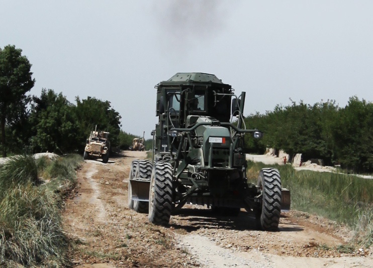 Improve road conditions near FOB Geronimo