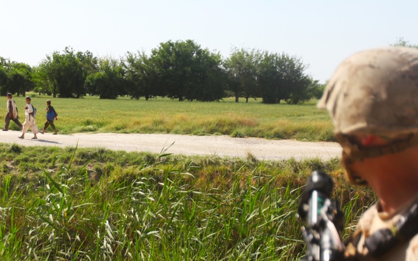 Improve road conditions near FOB Geronimo