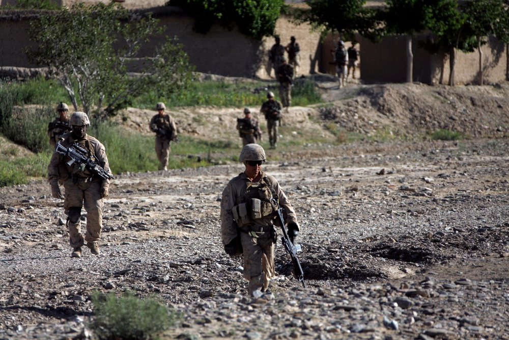 Security patrol in Fulad