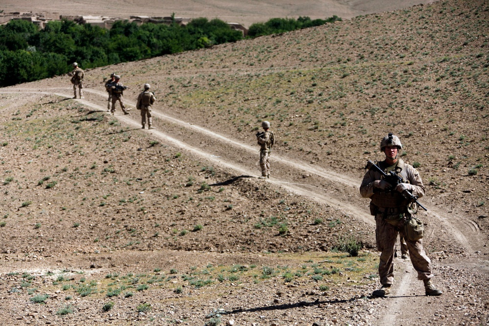 Security patrol in Fulad