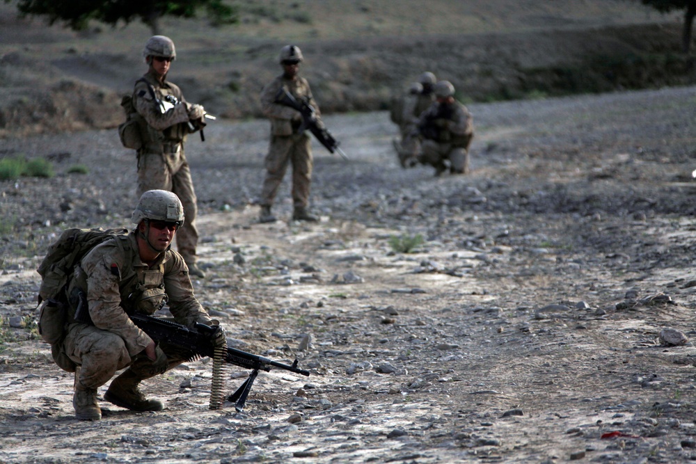 Security patrol in Fulad