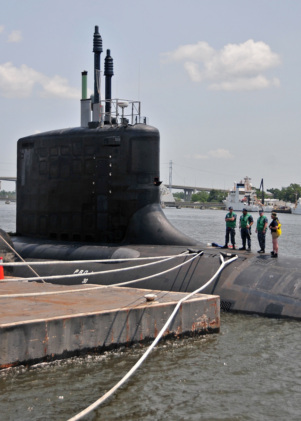 PCU Mississippi arrives at Port of Pascagoula in preparation for commissioning