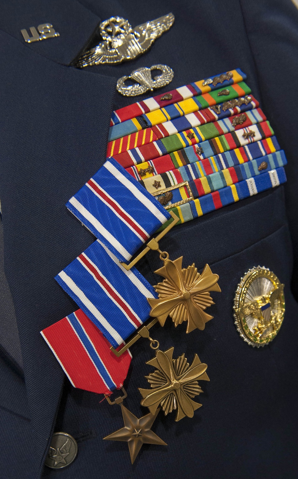 Distinguished Flying Cross Medal presentation