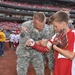 Soldiers recognized at Cardinals game
