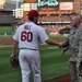 Soldiers recognized during St. Louis Cardinals game