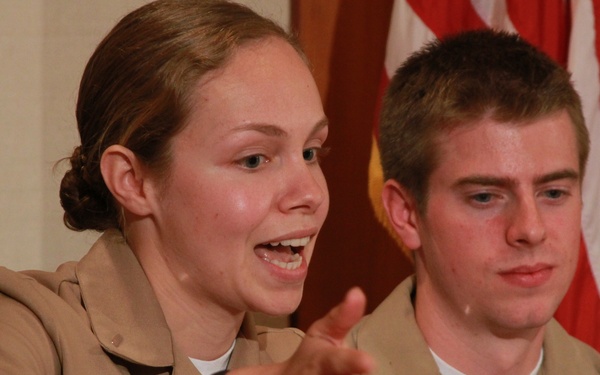 Roundtable discussion at Navy Memorial