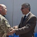 Lt. Col. Gordon &quot;Mark&quot; Bartley greets Herat province Governor Daud Saba