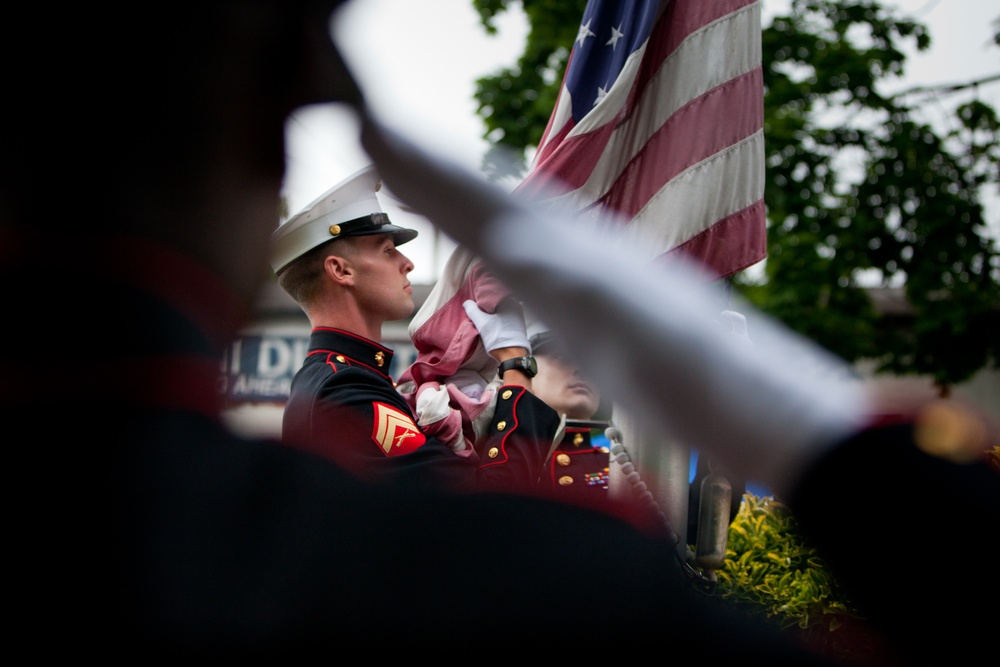 Marines honor Civil War veterans, place flags at graves - Fleet Week New York 2012