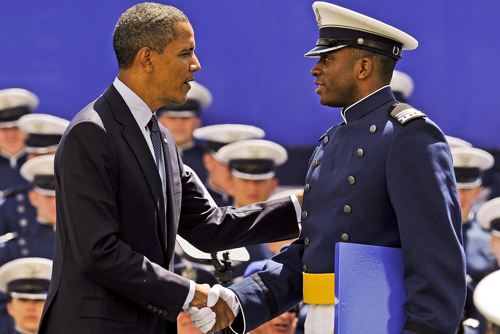 Air Force Academy graduation ceremony