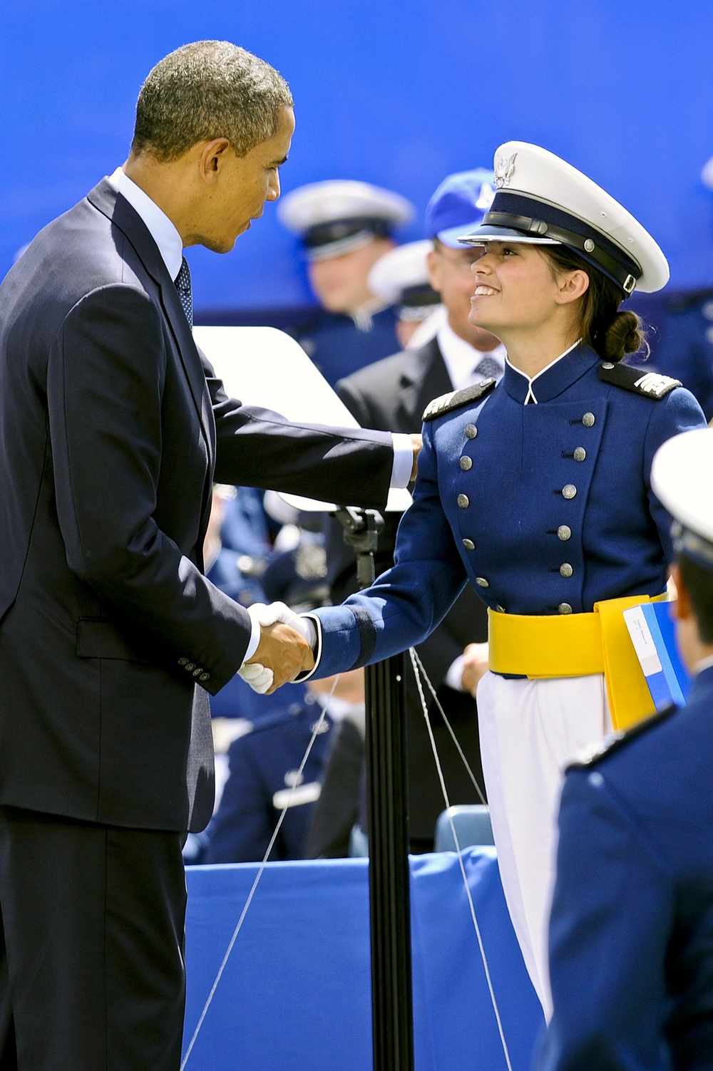 Air Force Academy graduation ceremony