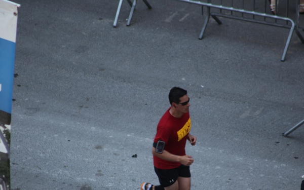 Marine veteran runs 100 miles to honor today's heroes