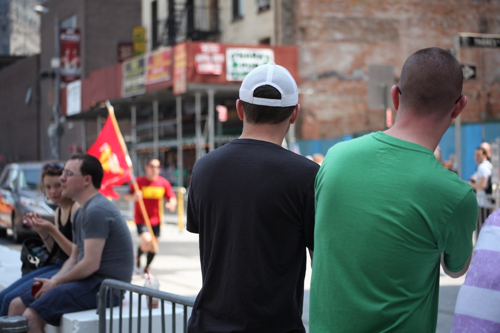 Marine veteran runs 100 miles to honor today's heroes
