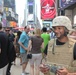 Marine Day in Times Square