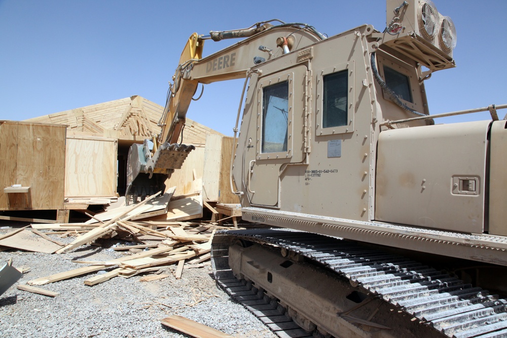 Demolition on Camp Delaram II