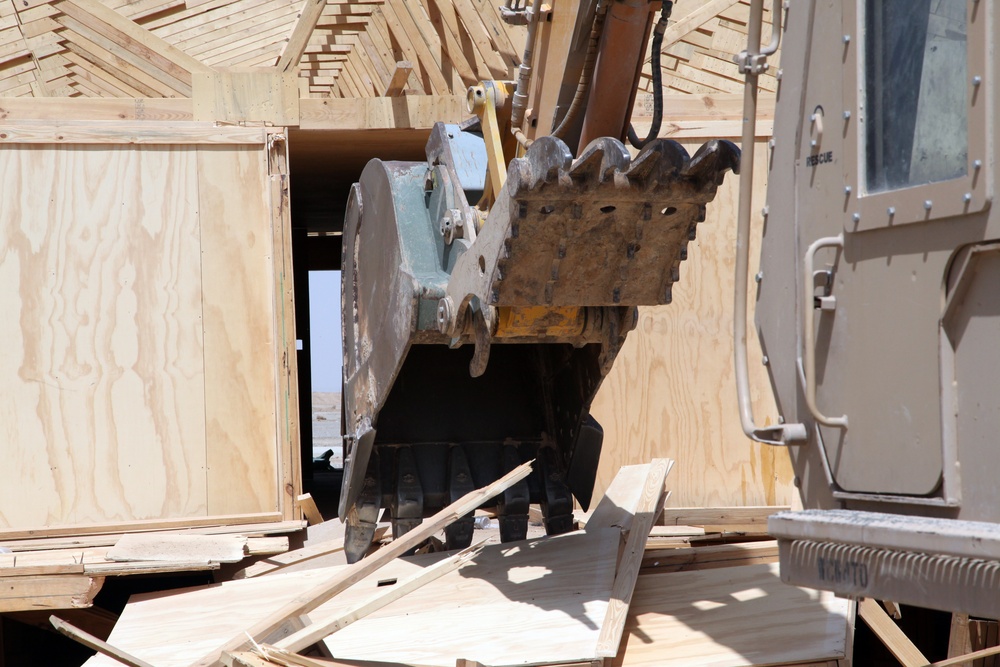 Demolition on Camp Delaram II