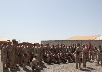 Combat Camera Marine awarded the Purple Heart