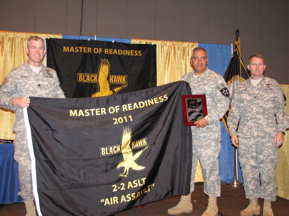 Master of Readiness Award to 'Air Assault'