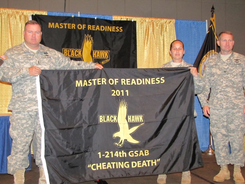 Master of Readiness Award to 'Cheating Death'