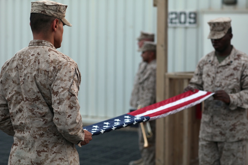 Memorial Day for Marines at Afghanistan’s Helmand post honors fallen warriors