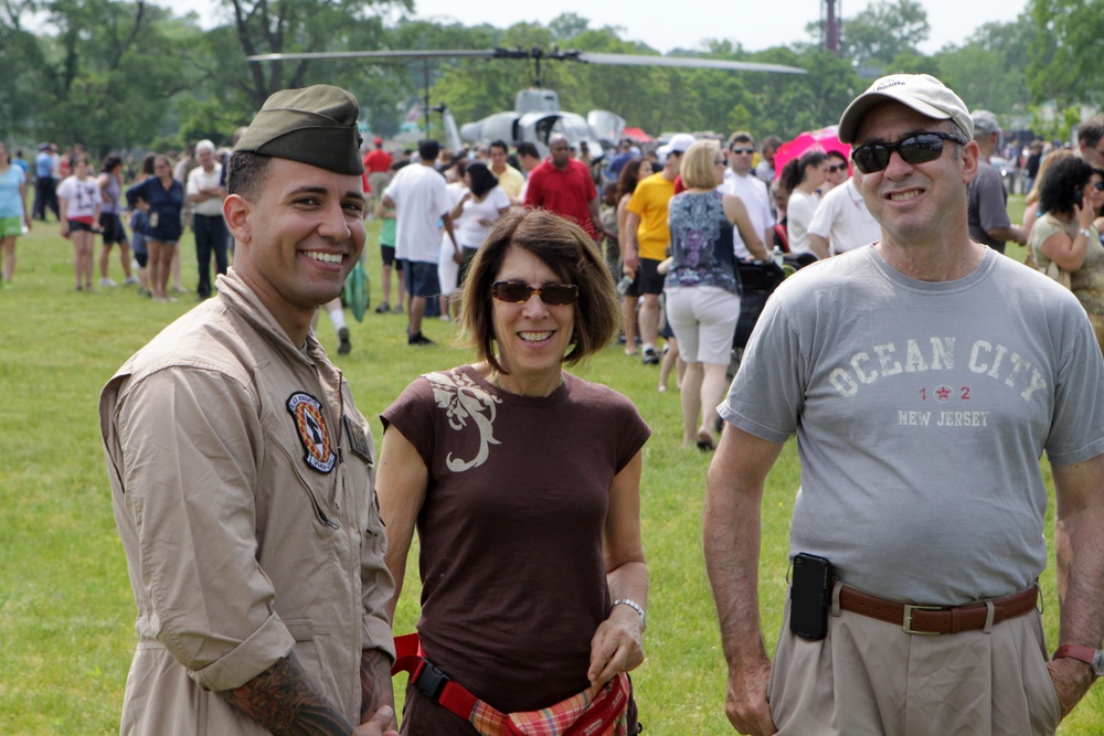 Marine helicopter raid at Playland Park - Fleet Week New York 2012 Marine helicopter raid at Playland Park - Fleet Week New York 2012