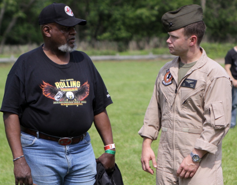 Marine helicopter raid at Playland Park - Fleet week New York 2012 Marine helicopter raid at Playland Park - Fleet week New York 2012