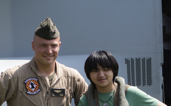 Marine helicopter raid at Corona Park - Fleet Week New York 2012