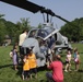 Marine helicopter raid at Cloves Lake Park - Fleet Week New York 2012