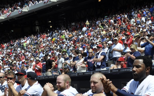 Airman returns from Afghanistan, surprises family at Braves game