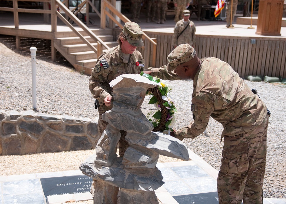 Kandahar Airfield honors Memorial Day