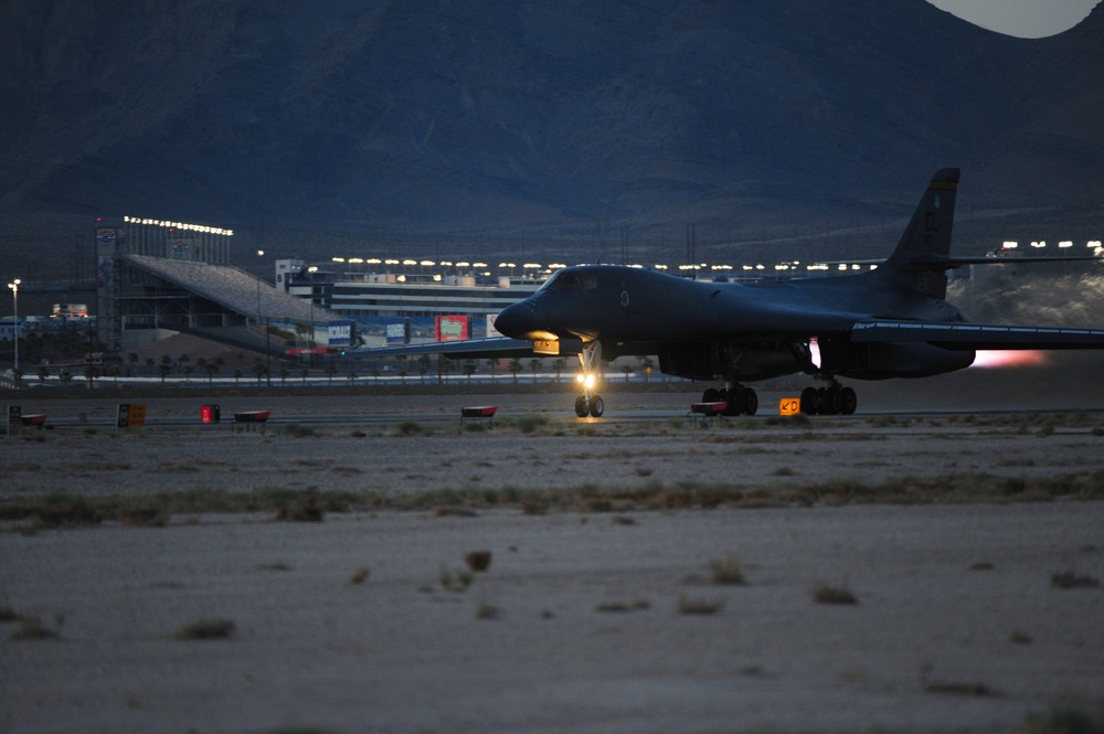 B-1B takes to the skies at Green Flag-West