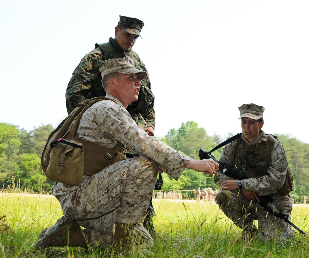 Officers learn from enlisted experience
