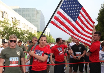 'Dark Horse Battalion' runs to remember their fallen brothers
