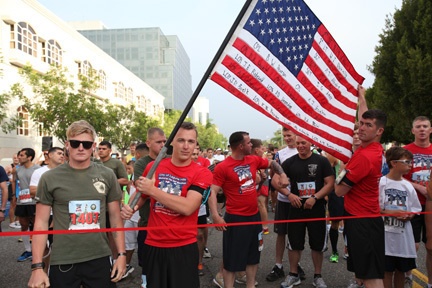 'Dark Horse Battalion' runs to remember their fallen brothers