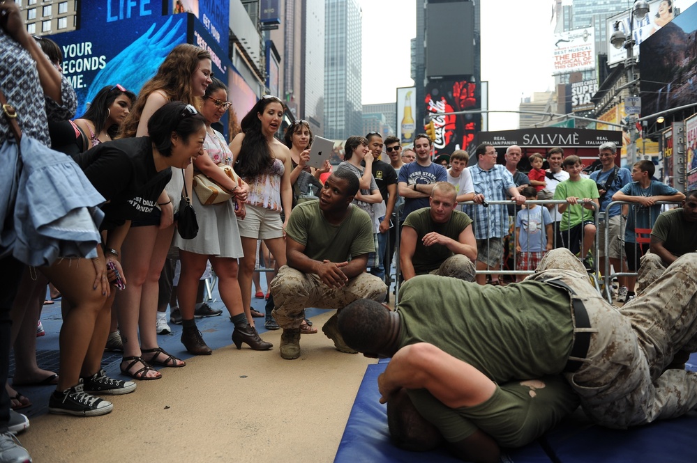 Marines in New York for Fleet Week