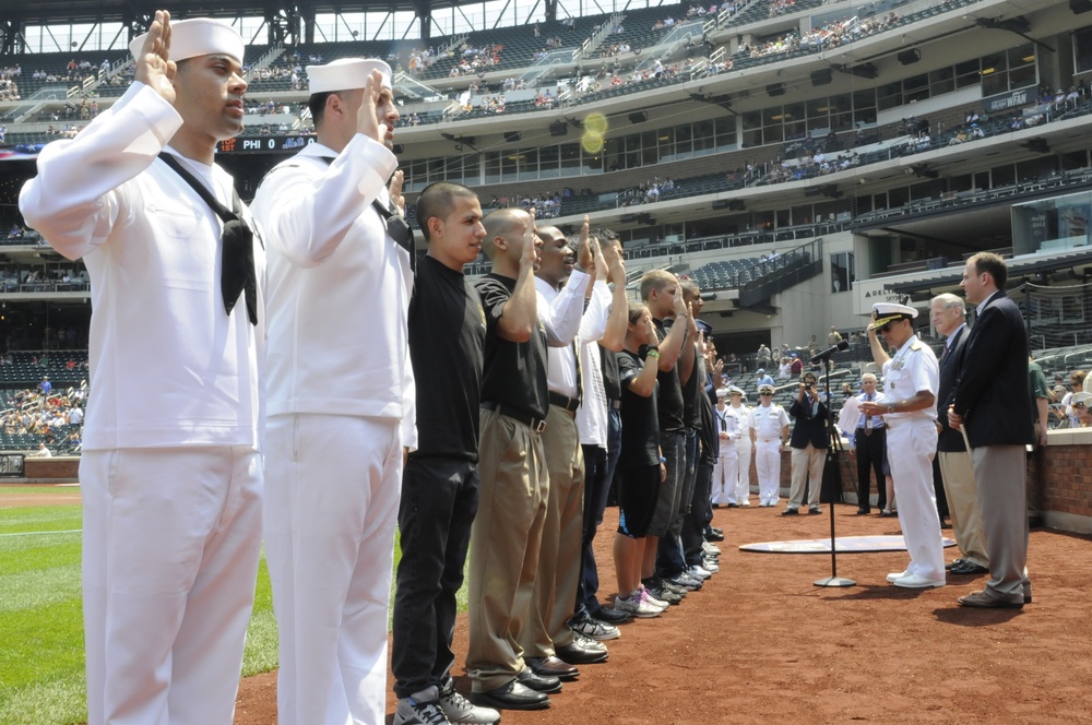 Sailors during Fleet New York 2012