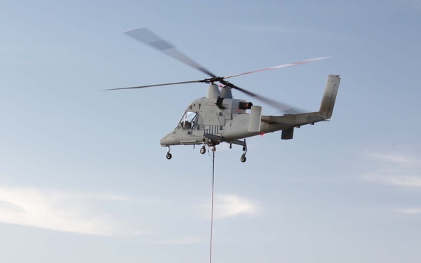 Radio checks on Camp Dwyer