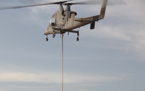 Radio checks on Camp Dwyer