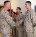 Asistant Commandant of the Marine Corps recognizes Reserve Marines for a job well done.