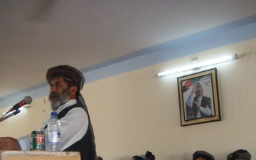 Helmand governor announces security transition