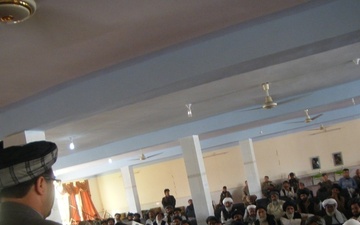 Helmand governor announces security transition