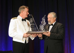 PJ Scott Fales receives 2012 Bull Simons Award