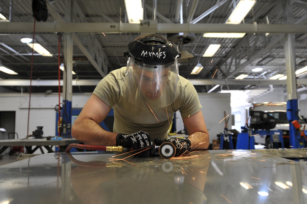 Aircraft structural maintenance keeps the mission in the air