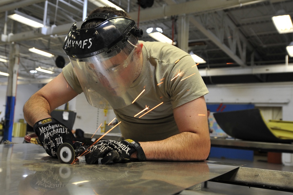 Aircraft structural maintenance keeps the mission in the air