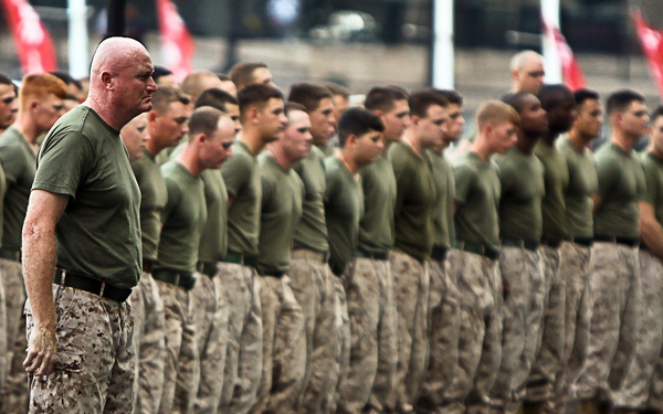 Marines prepare for motivation run