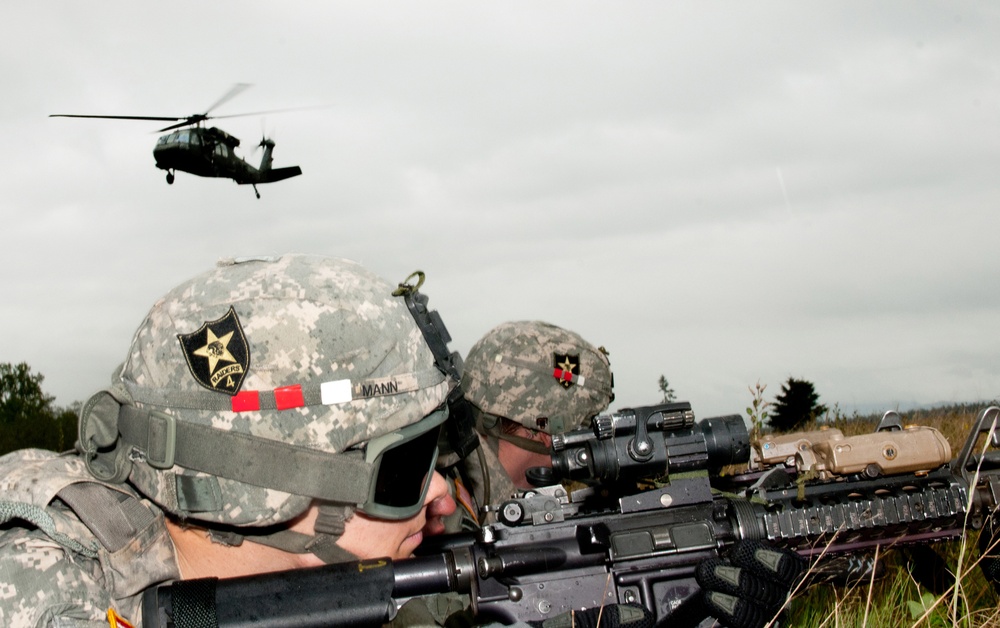 Assault Helicopter Battalion delivers troops anywhere