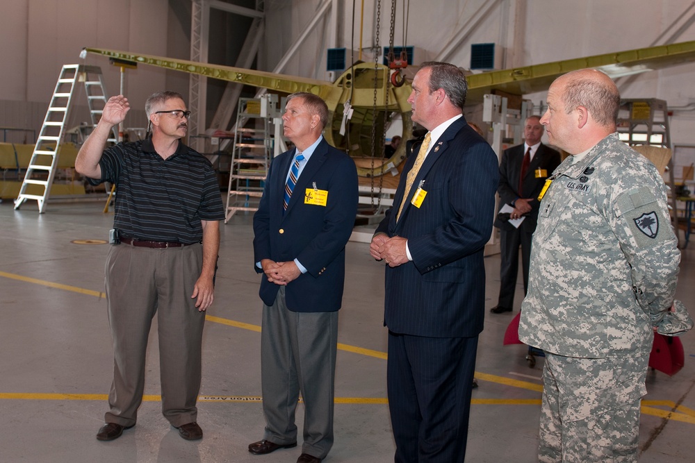 Graham and Duncan meet with SC National Guard Leaders