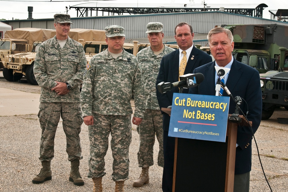 Graham and Duncan meet with SC National Guard leaders