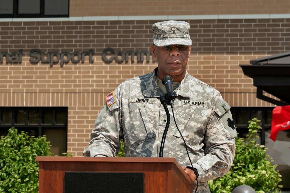 88th Regional Support Command change of command ceremony