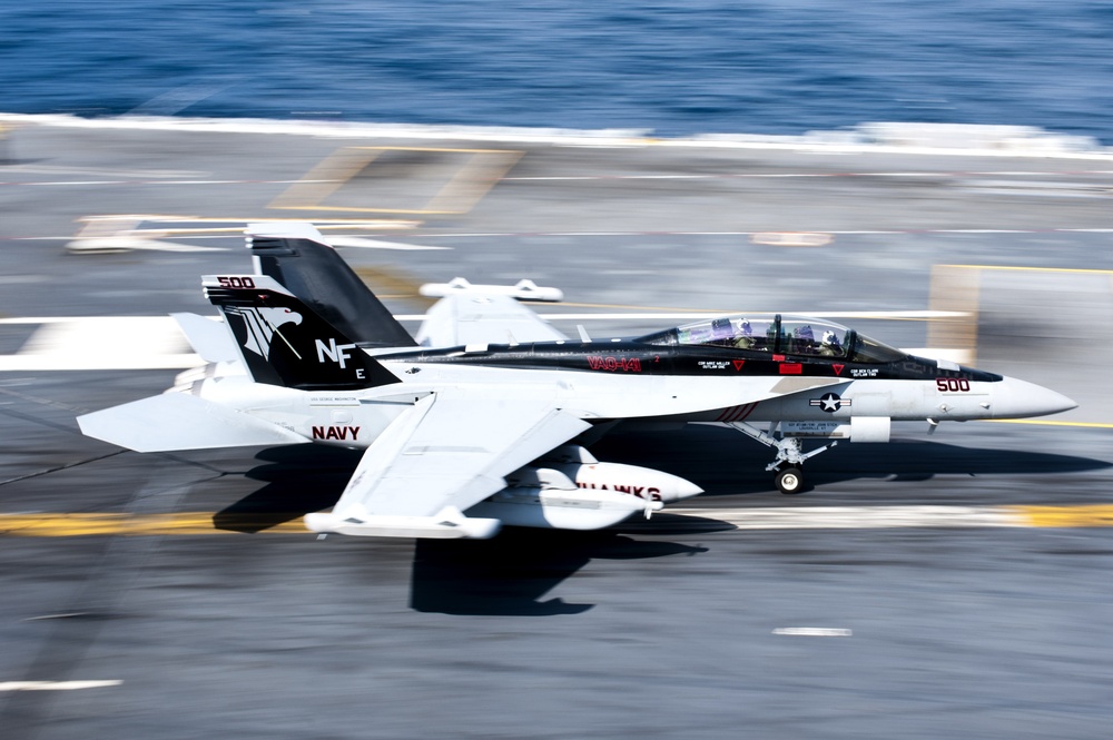 USS George Washington flight deck