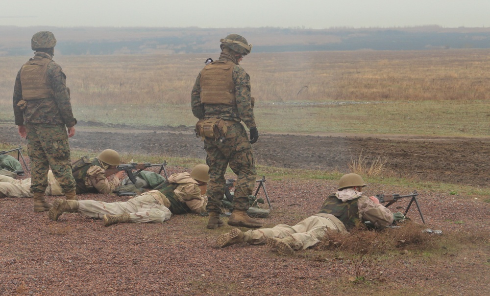 Marines, Macedonians and Armenians participate in combined training